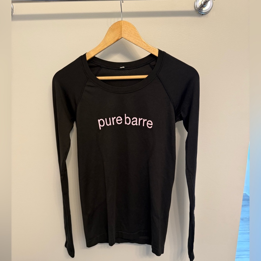 lululemon athletica Black Long Sleeve Tee